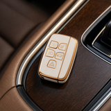 Jaguar Type A key cover in a lifestyle setting