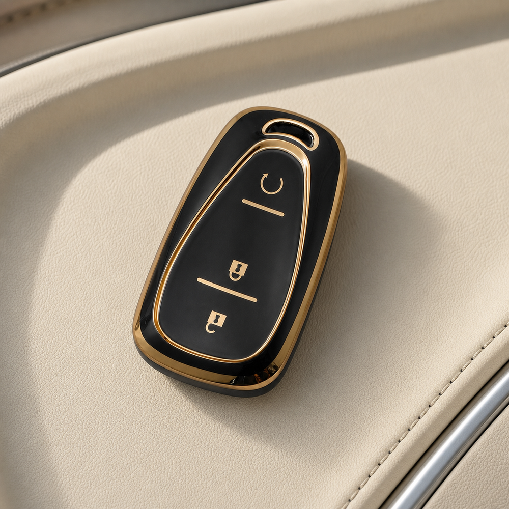 Chevrolet Type A key cover in a lifestyle setting