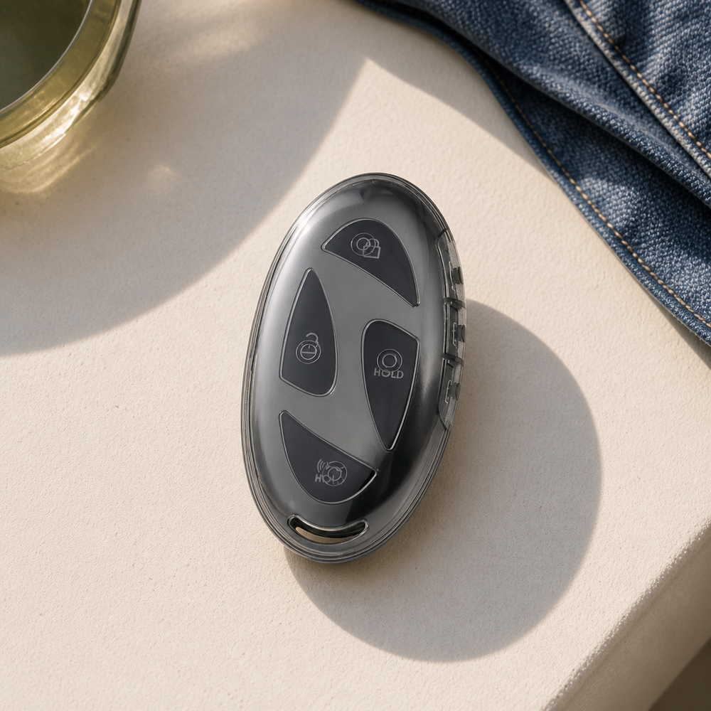 Hyundai Type K key cover in a lifestyle setting