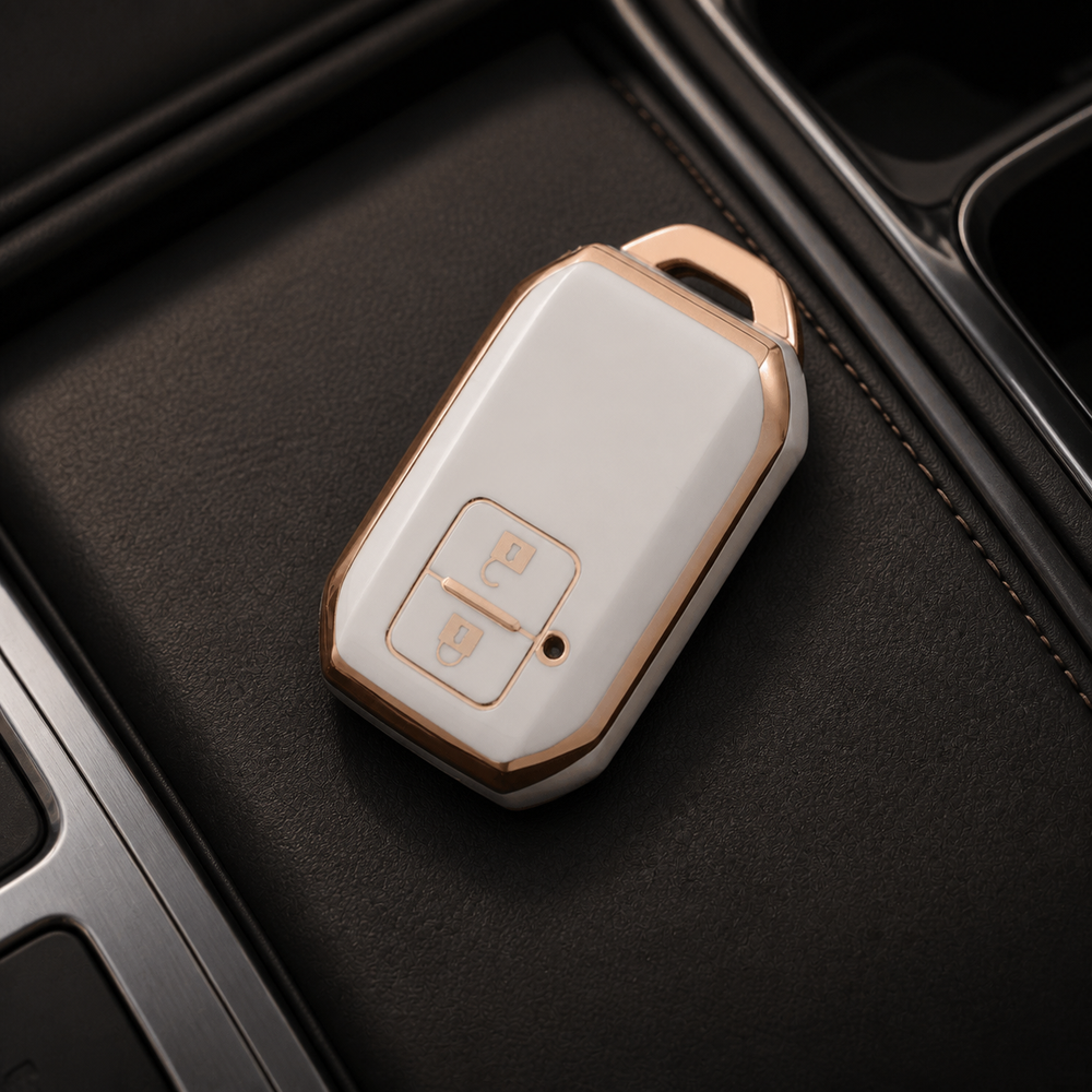 Suzuki Type C key cover in a lifestyle setting