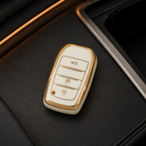 Toyota Type H key cover in a lifestyle setting