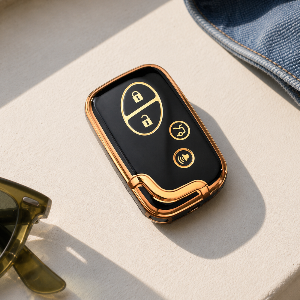 Lexus Type A key cover in a lifestyle setting