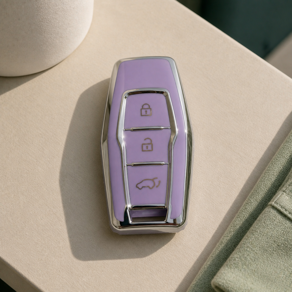 Mitsubishi Type D key cover in a lifestyle setting