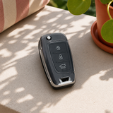Hyundai Type F key cover in a lifestyle setting