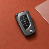 Toyota Type D key cover in a lifestyle setting