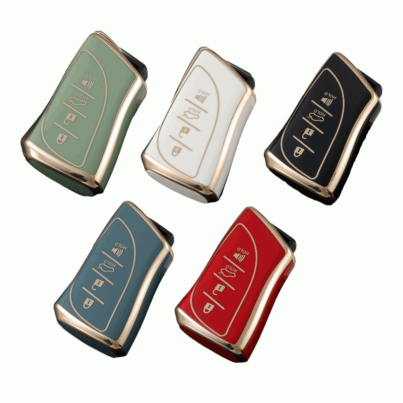 Lexus Car Key Cover (2019+) 4 button | IS200, IS250, IS300, IS350, ES300, RC200T, RC300, RC350, LX570, NX200, NX300, RX350, RX450 key fob cover