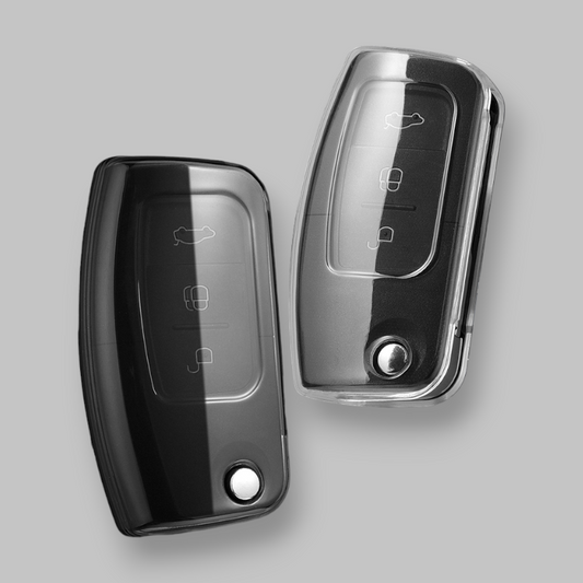 Ford key cover - flip key | Transparent | Falcon, Focus, Territory, Mondeo