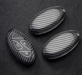 Hyundai key cover - Carbon Fibre design | Multiple button variations | Kona, i30, Ioniq, Tucson etc | Car key accessories | key fob cover