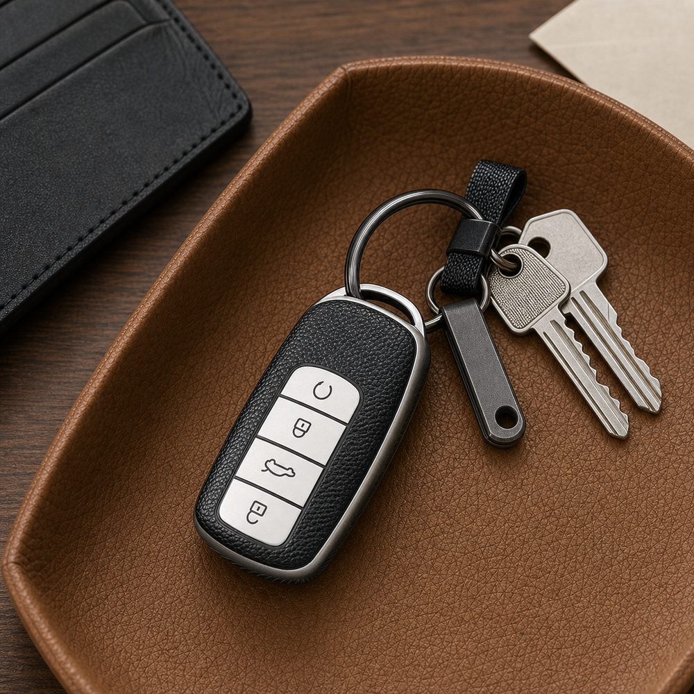 Chery Type A key cover in a lifestyle setting