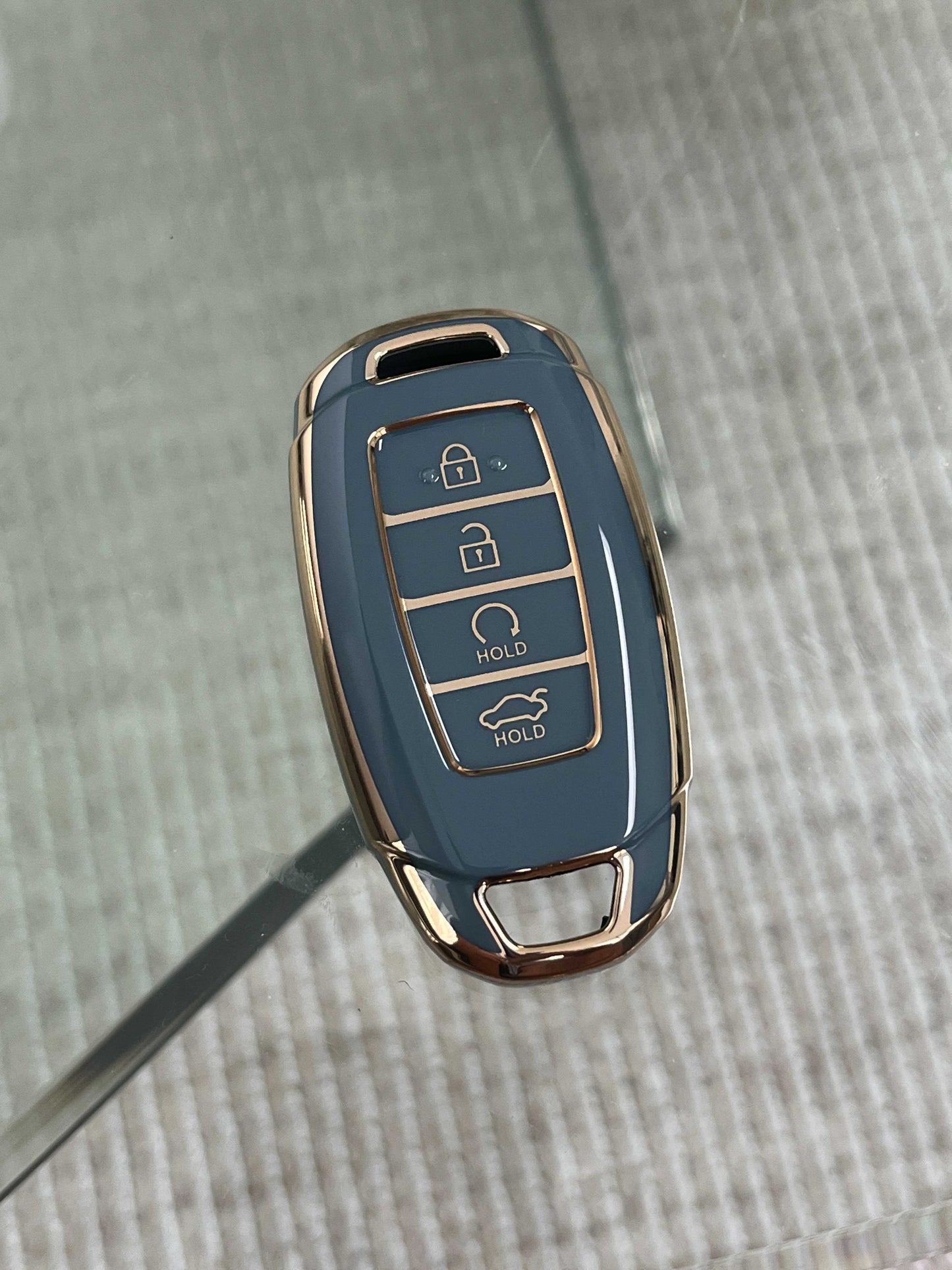 Hyundai key cover - 4 button | i30, Elantra, Tucson, Kona | Car key protector cover case