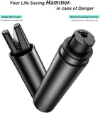 2-in-1 Safety Glass Breaker and Seatbelt Cutter – Best Emergency Tool for Car Safety and Escape