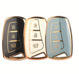 Hyundai key cover - 3 button | Santa Fe | key fob cover | Hyundai Accessories
