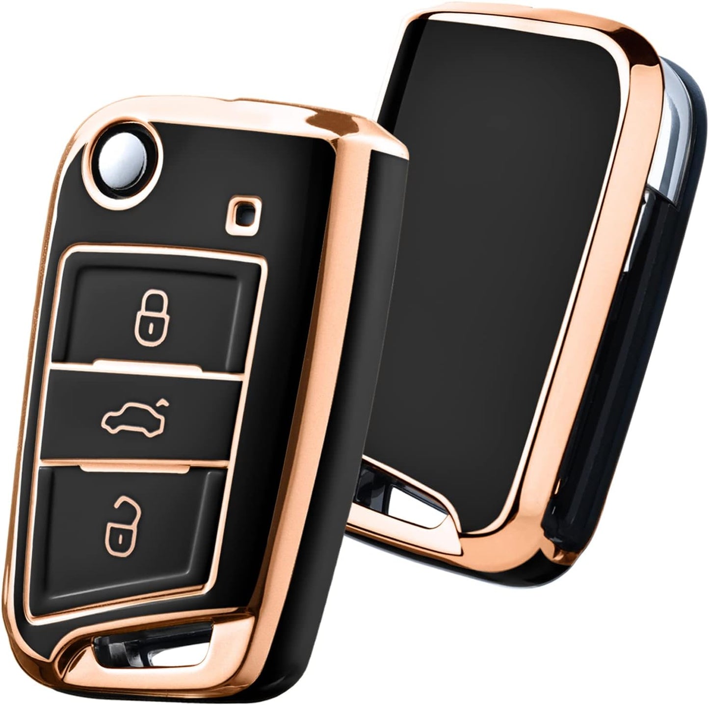 Volkswagen/Skoda key cover | Key fob cover for VW Golf, Passat, T-Roc, Polo, Tiguan, Touareg.