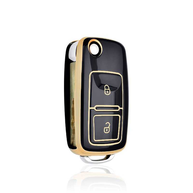 Volkswagen key cover (2005-12)| Key fob cover for VW Golf, Amarok, Passat, Polo, Tiguan, Touareg.