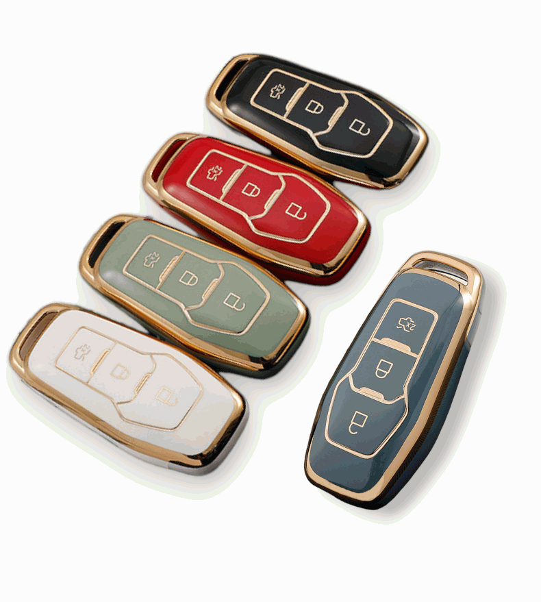 2-Pack Silicone Key Fob Cover For 2015-2017 Ford Mustang - RemoteSuperMarket