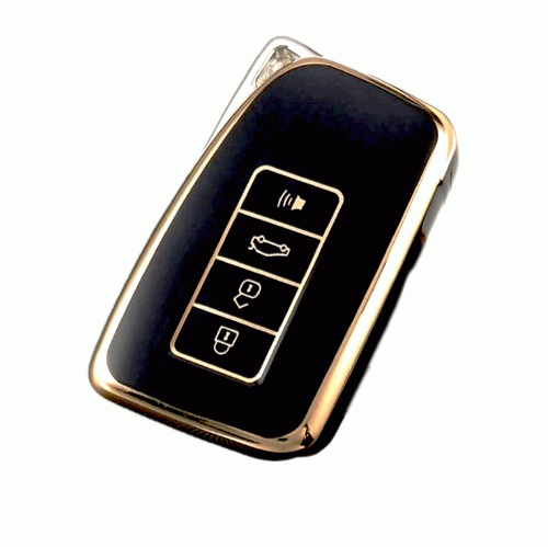 Lexus Car Key Cover - 4 button | IS200, IS250, IS300, IS350, ES300, RC200T, RC300, RC350, LX570, NX200, NX300, RX350, RX450 key fob cover