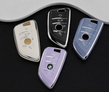 BMW key cover - 4 button | key fob case for X5, 2 series, 3 series, 5 series