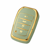 Toyota key cover - 4 Button | RAV4, Corolla, Hilux, Prado, Camry, Land Cruiser key fob cover | Toyota Accessories
