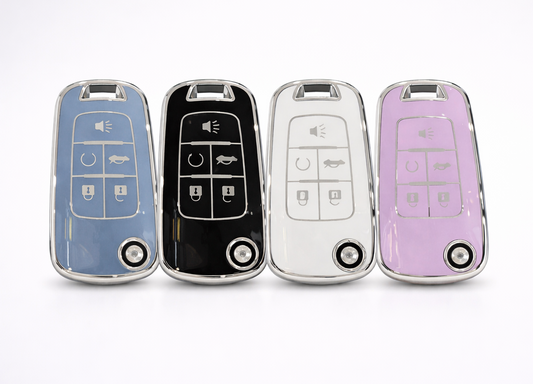 Holden Key Cover - Silver Trim | Commodore (VF) 5 button key fob cover. Holden accessories