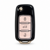 Volkswagen/Skoda car key cover | Key fob cover for VW Golf, Passat, Eos, Polo, Jetta, Caddy, Skoda Superb, Octavia