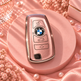 BMW key cover - Rose Gold | key fob case for X3, 1 Series, 3 Series, 4 Series, 5 Series, 6 Series, 7 Series.