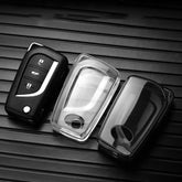 Toyota Key Cover - 2, 3 or 4 button Transparent | Corolla, Camry, Hilux, RAV4 Key fob cover. | Toyota Accessories
