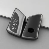 Lexus Car Key Cover (2019+) Metallic 3 button | IS200, IS250, IS300, IS350, ES300, RC200T, RC300, RC350, LX570, NX200, NX300, RX350, RX450, LBX key fob cover (Copy)
