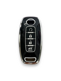 Nissan Key Cover 2022+ | 4 button | Qashqai, X-Trail, Navara, Patrol key fob cover | Nissan Accessories