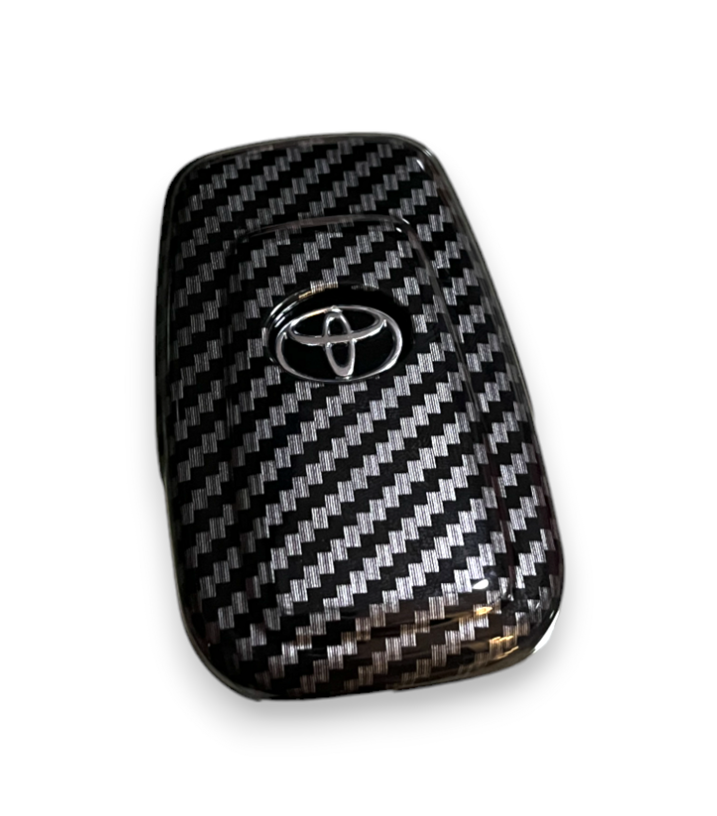 Toyota Key Cover carbon fibre pattern | Corolla, Camry, Hilux, RAV4 Key fob cover.