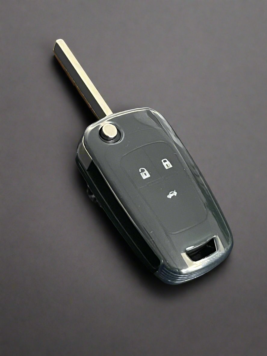 Holden Key Cover - Transparent | fits 2, 3, 4 and 5 button Flip key | Trailblazer, Colorado, Commodore, Barina, Cruze |key fob cover accessory