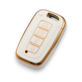Hyundai key cover - 4 button | ix35, ix45, tucson, Veloster, i30, accent, | Hyundai Accessories - Keysleeves