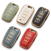 Hyundai key cover - 4 button | ix35, ix45, tucson, Veloster, i30, accent, | Hyundai Accessories - Keysleeves