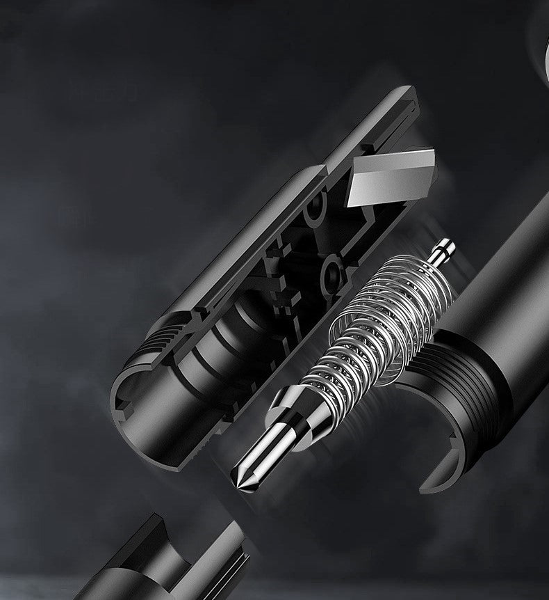 2-in-1 Safety Glass Breaker and Seatbelt Cutter – Best Emergency Tool for Car Safety and Escape