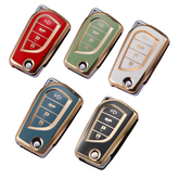 Toyota Key Cover - 4 button | Corolla, Camry, RAV4 Key fob cover. | Toyota Accessories