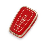 Toyota Key Cover (4 button) | Camry, Corolla, RAV4, Hilux | Toyota Accessories