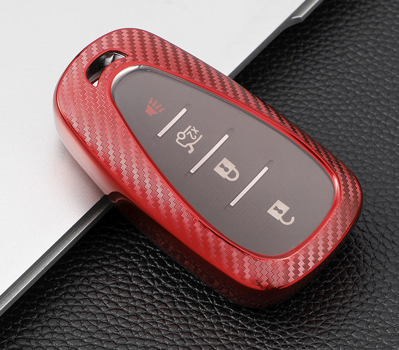 Holden and Chevrolet Key Cover (Fits all button variations) Carbon Fibre Pattern | 2017+ | Equinox, Acadia etc | key fob cover accessory