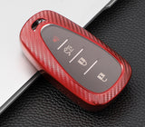Holden and Chevrolet Key Cover (Fits all button variations) Carbon Fibre Pattern | 2017+ | Equinox, Acadia etc | key fob cover accessory