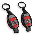 Mercedes-Benz key cover | A/C/E-Class Car Key Cover | Carbon Fibre Design