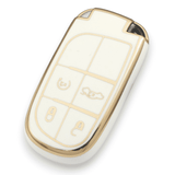 Jeep key cover 4 button (2013+) | Grand Cherokee, Renegade, Wrangler, Compass, Gladiator, Patriot key fob cover