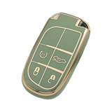 Jeep key cover 4 button (2013+) | Grand Cherokee, Renegade, Wrangler, Compass, Gladiator, Patriot key fob cover