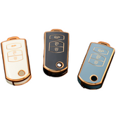 Mazda Flip key cover | Mazda 2, 3, 6, CX-3, CX-5, RX8, MX-5 (3-button) car key fob cover