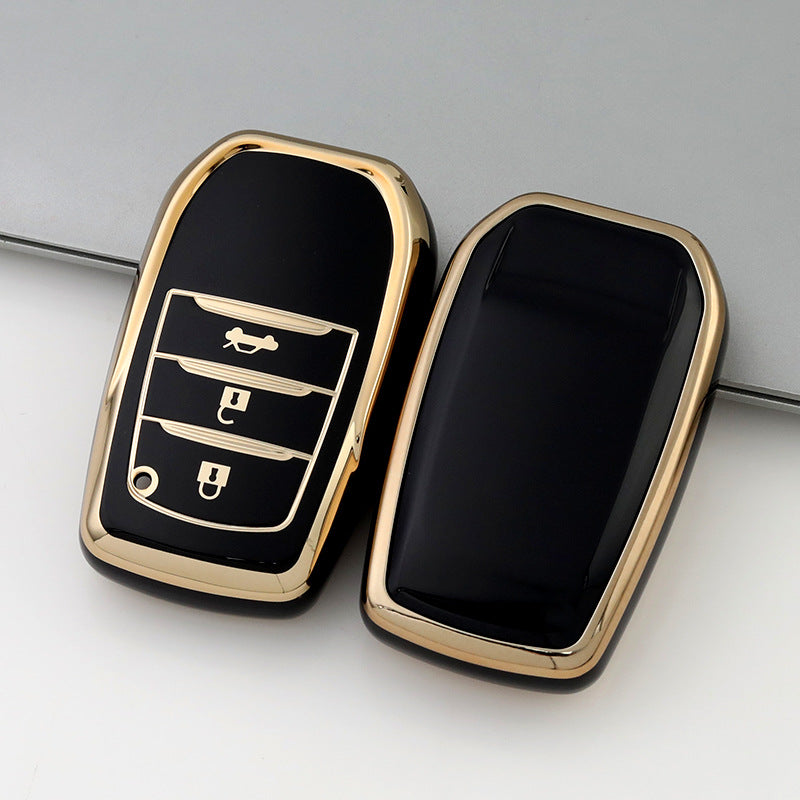 Toyota key cover - 3 button | RAV4, Corolla, Camry, Prado, Land Cruiser key fob cover | Toyota Accessories