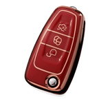 Ford key cover | Flip Key | Focus, Fiesta, Ranger, Mondeo flip key case red