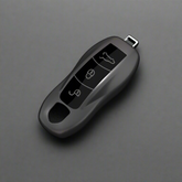Porsche key fob cover - Metallic | Gold trim design- 911, Cayenne, Macan, Panamera