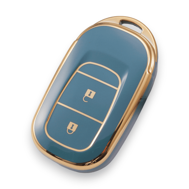 Honda Key Cover (2022+) | Civic, Accord, CR-V, HR-V car key cover 2 button blue