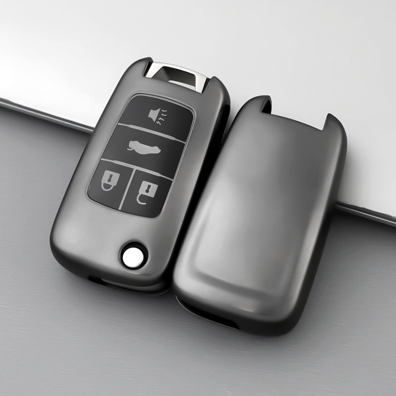 Holden Key Cover - 3 and 4 button Metallic Flip key | Trailblazer, Colorado, Commodore, Barina, Cruze |key fob cover accessory