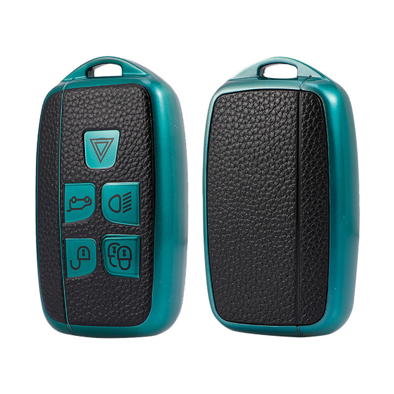 Land Rover and Jaguar key cover - Leather Look | Range Rover, Freelander, Evoque, Discovery, F-Pace key fob case