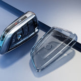 BMW key cover - Transparent Design | key fob case for X1, X2, X3, X5, 2 series, 3 series, 5 series