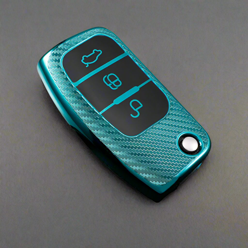 Ford car key cover - carbon fibre pattern | Falcon, Focus, Territory, Mondeo