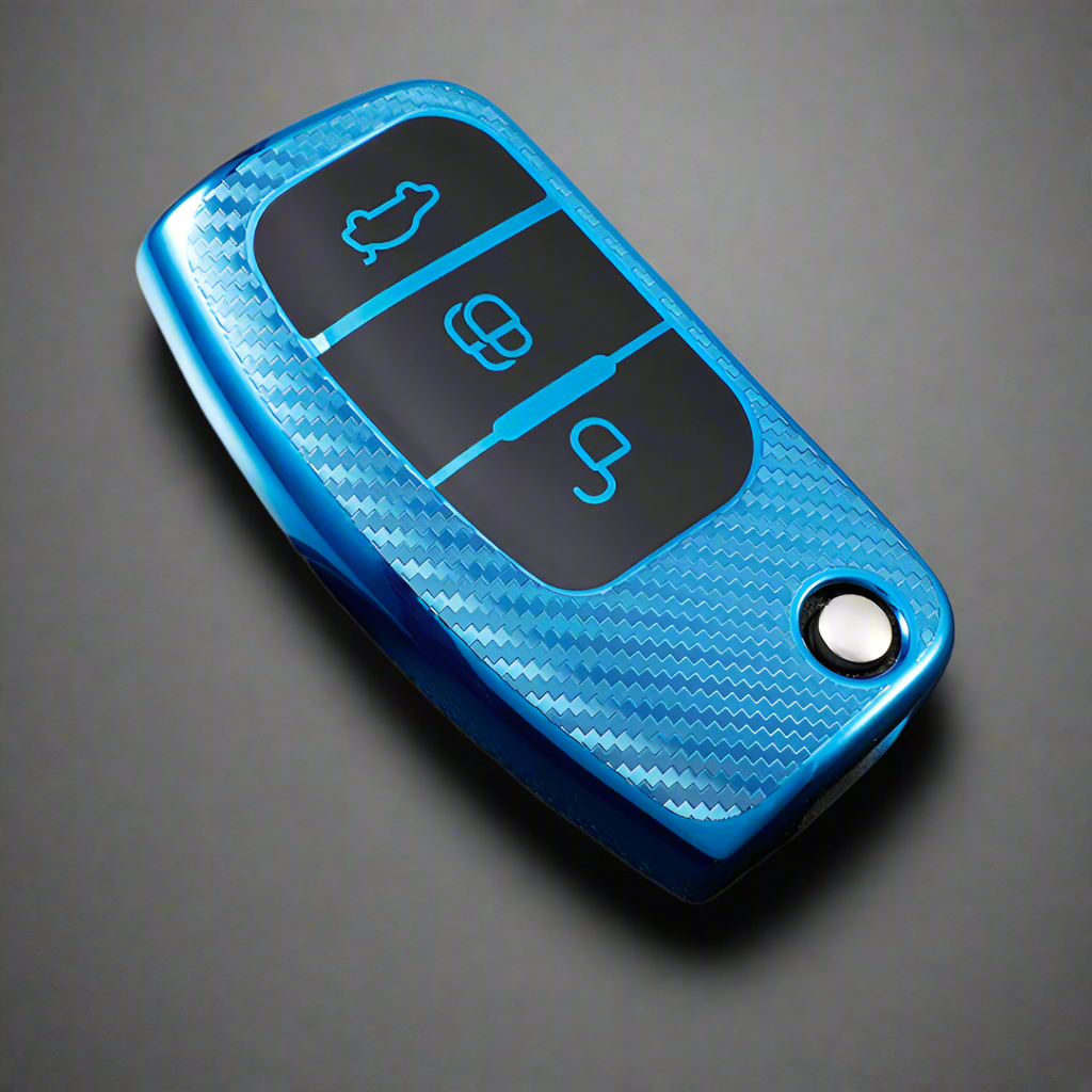 Ford car key cover - carbon fibre pattern | Falcon, Focus, Territory, Mondeo